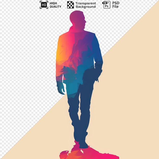 Fantastica silhouette di un uomo adulto su uno skateboard png