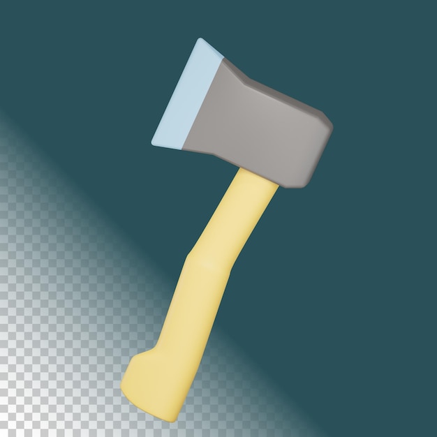 Axe 3d illustration