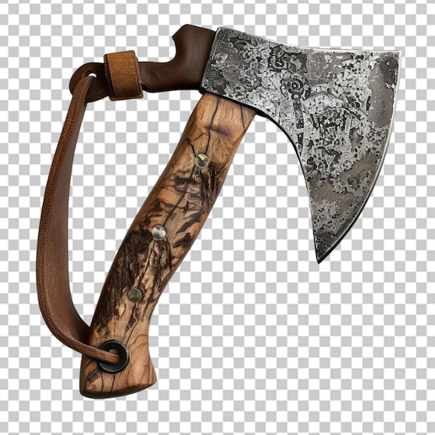 PSD axe isolated on transparent background