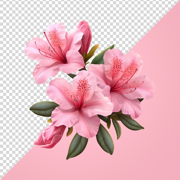 PSD fiori di azalea png