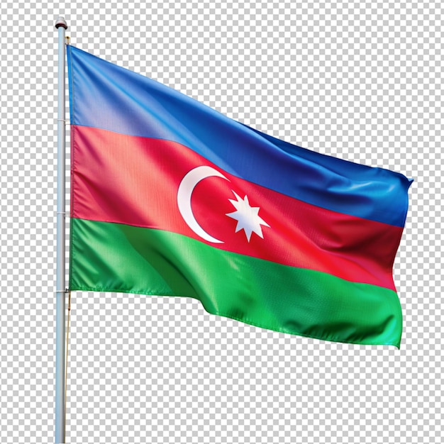 Azerbaijan su uno sfondo trasparente