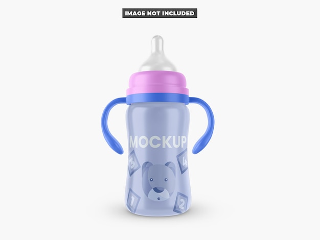 a baby bottle that says make up on it