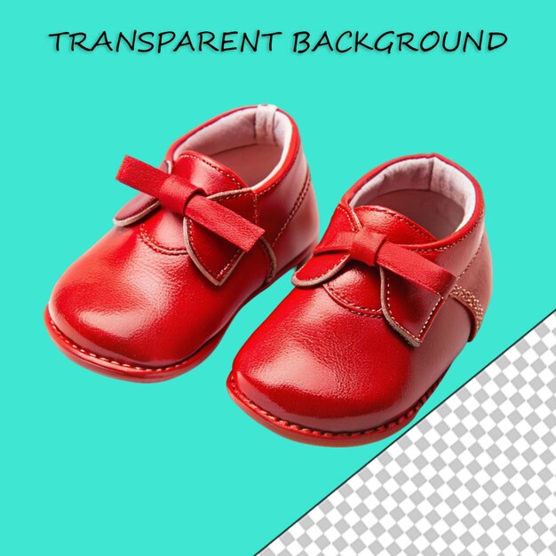 PSD baby boy shoes isolated