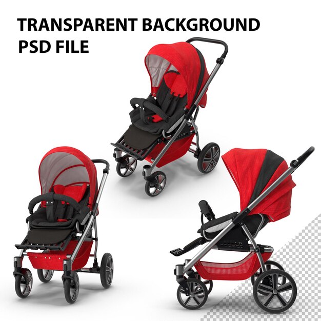 PSD baby buggy png