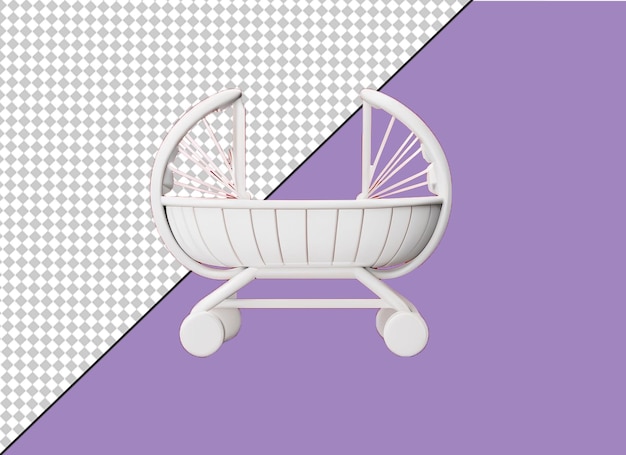 PSD baby cart icon png