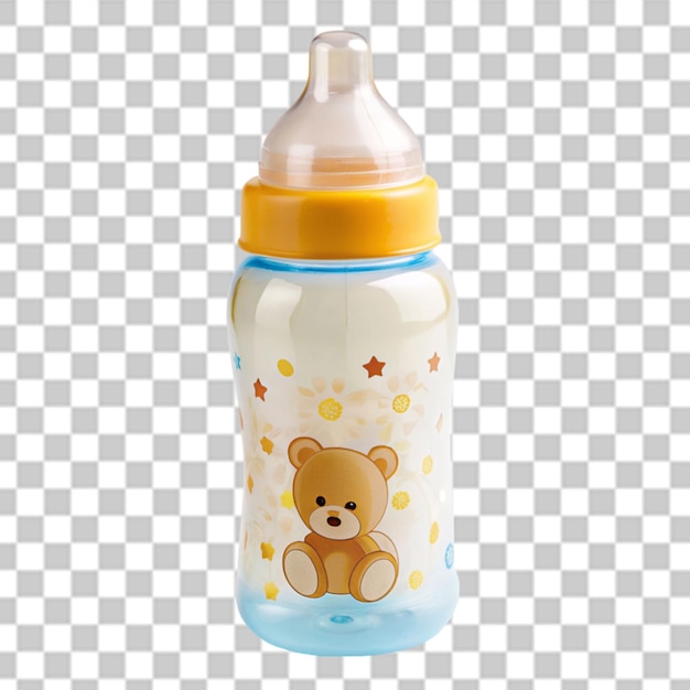 PSD baby feeding milk bottel png