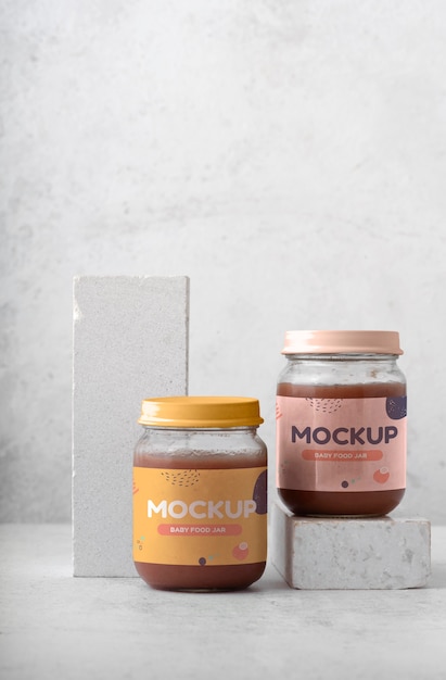 Baby food mock-up composition