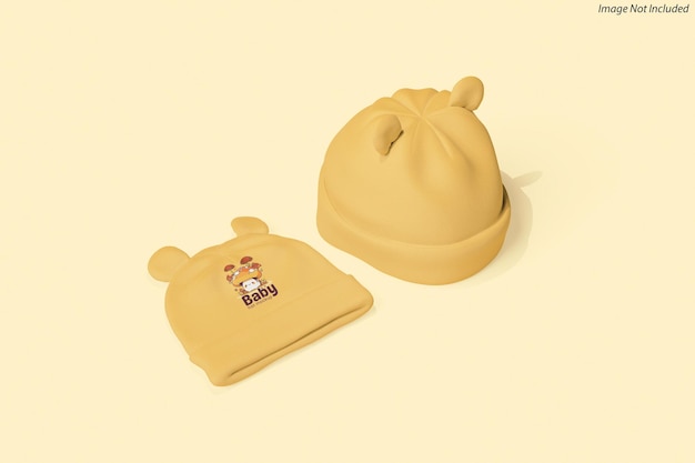 baby hat mockup
