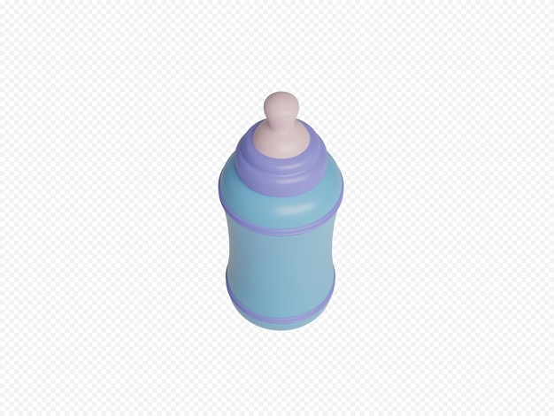 Baby milk bottle icon