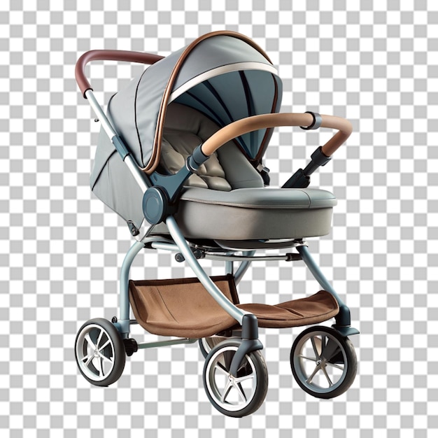 PSD baby stroller isolated 3d