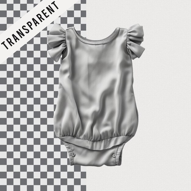 PSD baby suit hyper isolated on background transparent