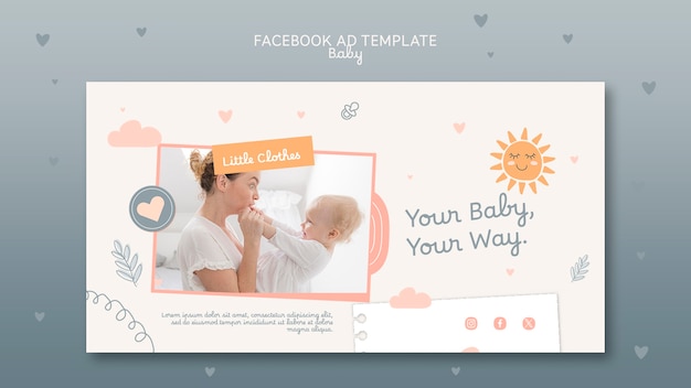 baby template design