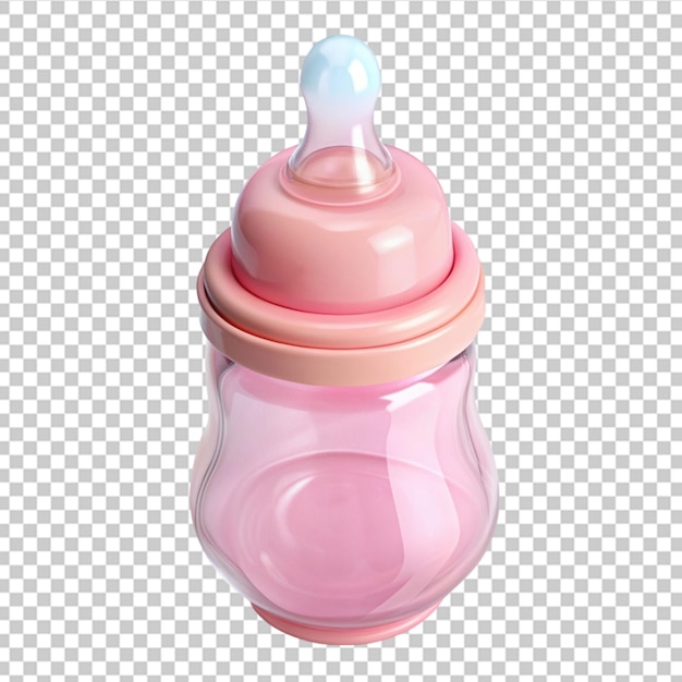 PSD baby voeden melk fles png