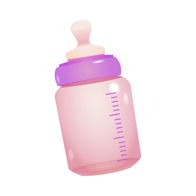 Babyfles voor pasgeboren douche