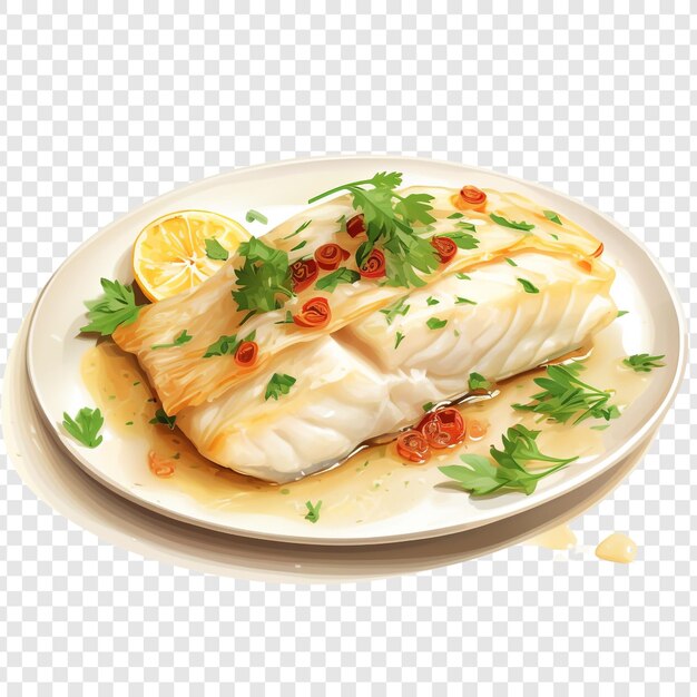 Bacalhau Odizolowane Na Przezroczystym Tle