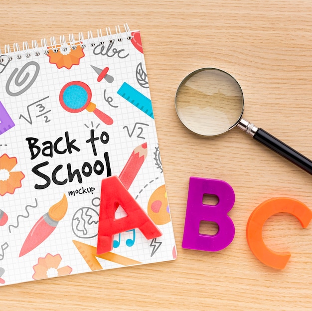 PSD back to school arrangement mock-up