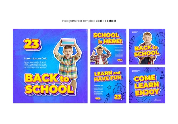 Back to school ceremony template