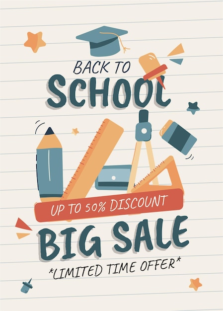 Back to school flyer