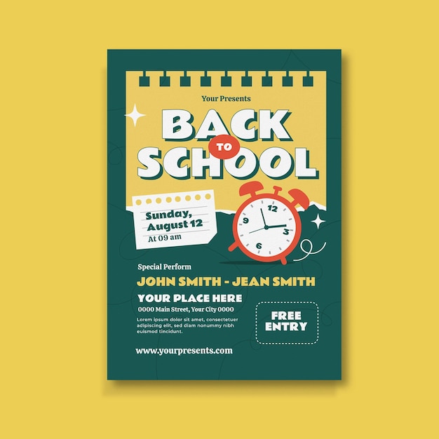 PSD back to school flyer
