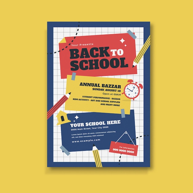 PSD back to school flyer