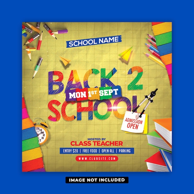 PSD back to school flyer