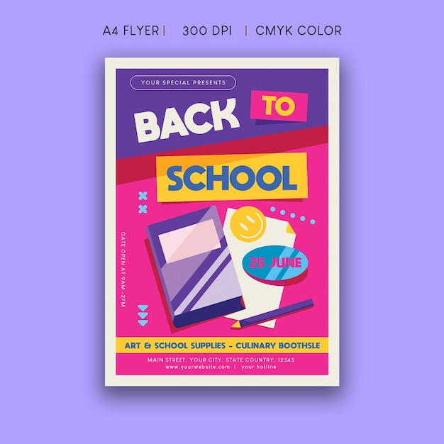 Back To School Flyer