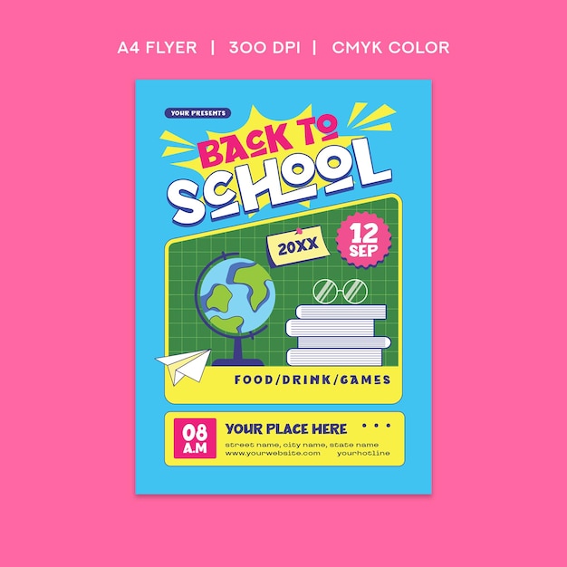 PSD back to school flyer