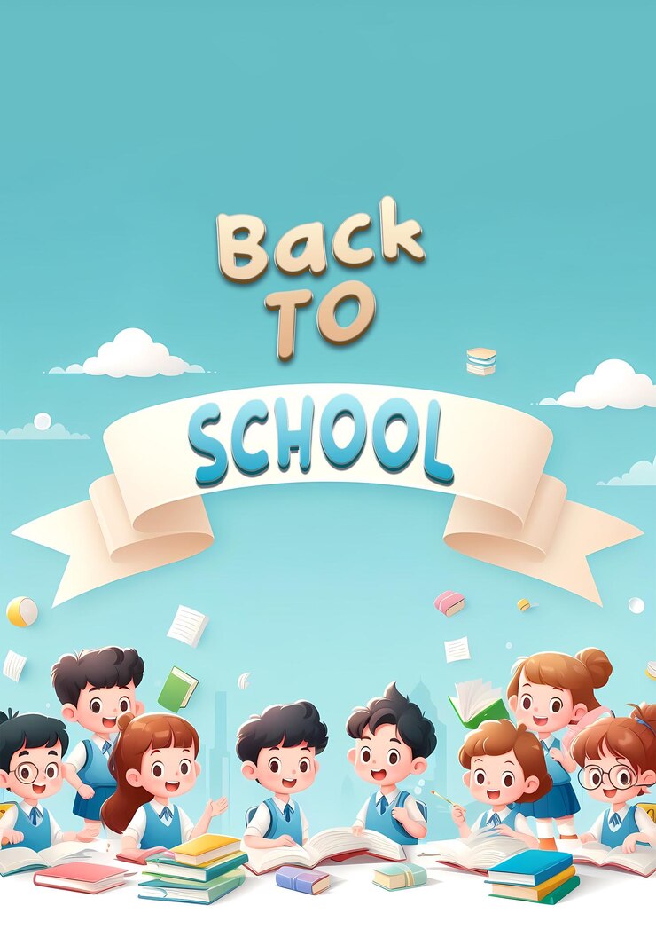 PSD back to school social media post and poster template