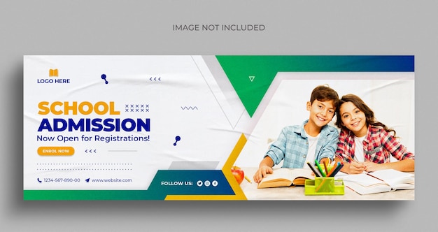 Back to school social media postinstagram post web banner or facebook cover template