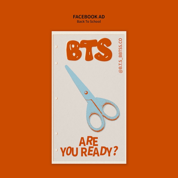 PSD back to school template design