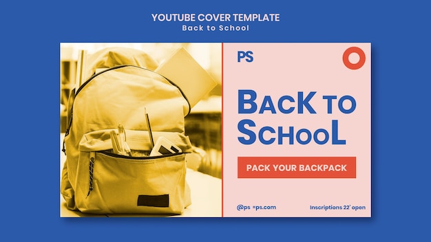 PSD back to school youtube cover