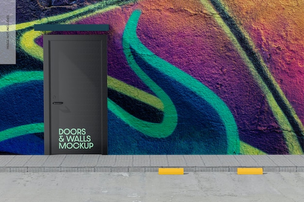 Backdoor mockup vooraanzicht