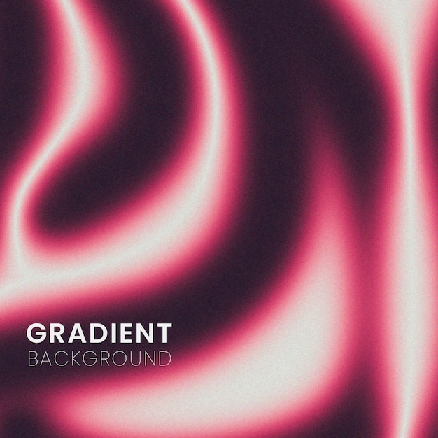 Background Poster Template Gradient Fluid Grainy Fire Pink