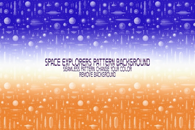 PSD 宇宙探査機,シャトル,惑星,星の背景の質感 編集可能なpsdパターン