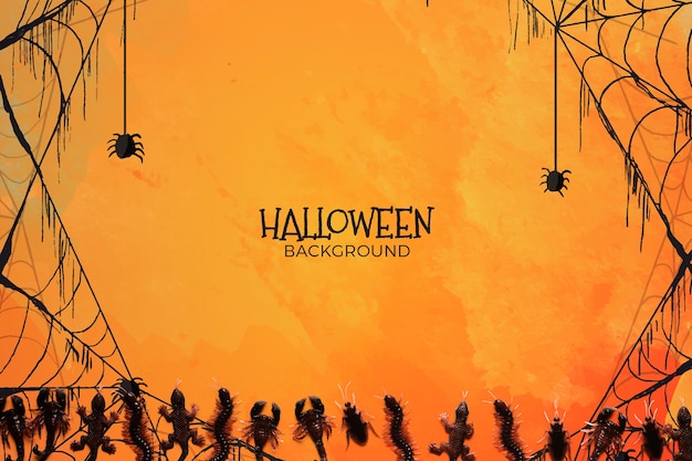 PSD background with halloween concept