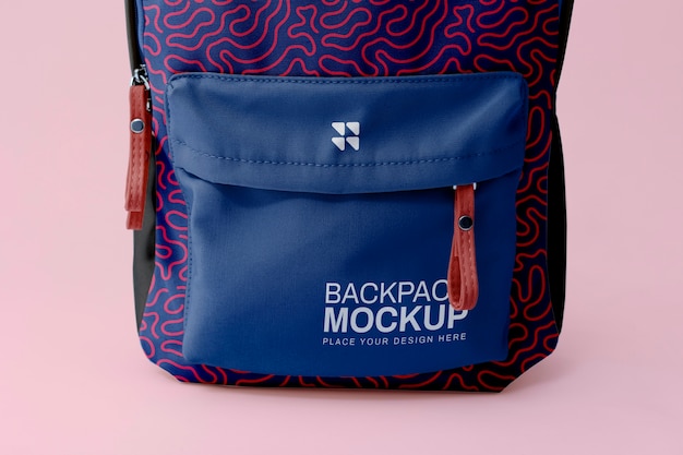 Backpack mock-up design