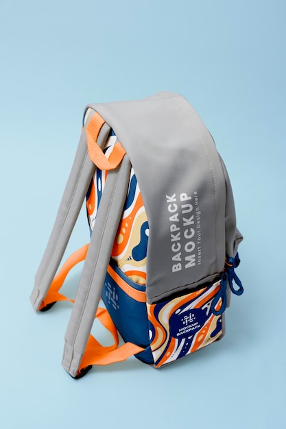 PSD backpack mock-up design