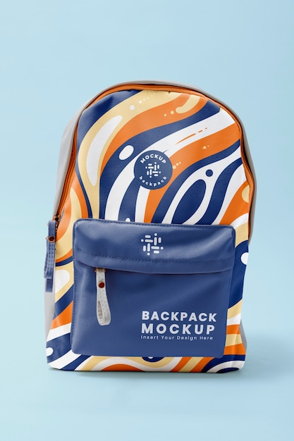 Backpack mock-up design