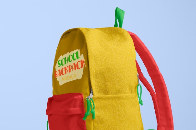 PSD backpack mockup mockup design