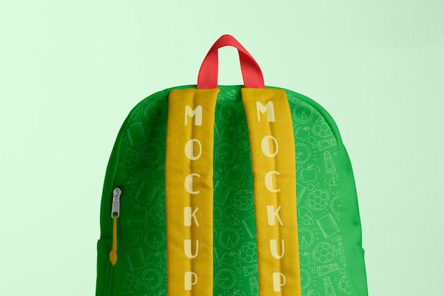 PSD backpack mockup mockup design