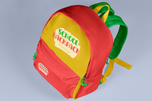 PSD backpack mockup mockup design