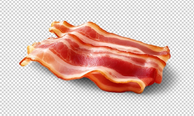 Bacon sliced Ai Cutout on transparent