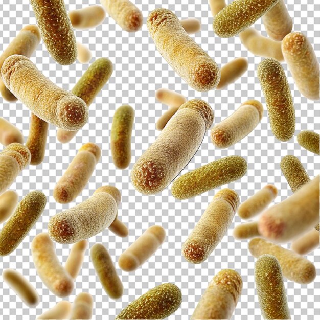 PSD bacteria transparent background