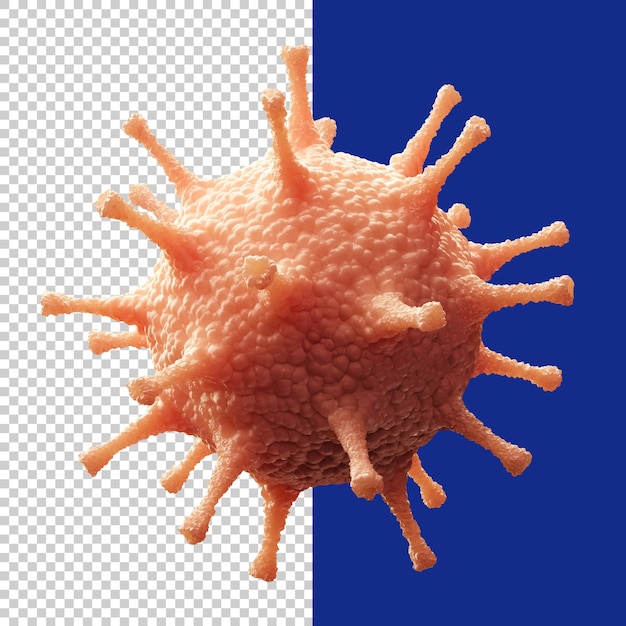 PSD bacteria virus cell 3d