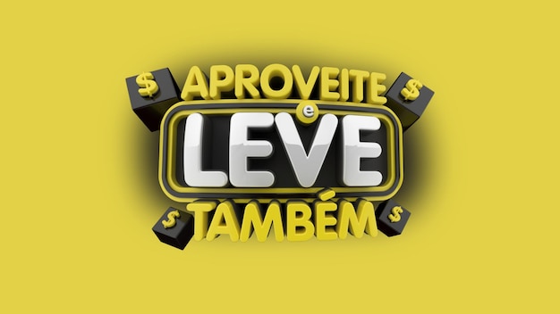 badge 3d 'geniet en neem ook mee'