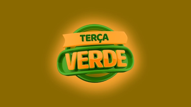 PSD badge 3d 'martedì verde'