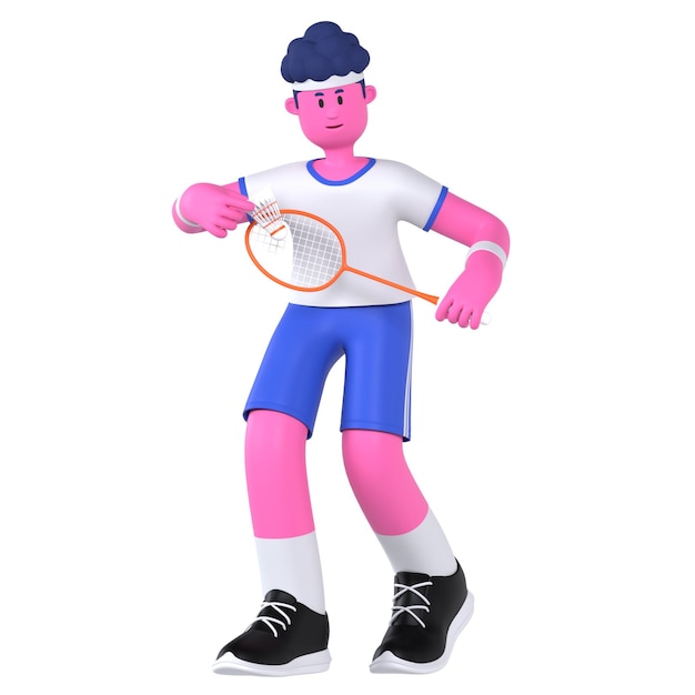 Badminton Boy Sport Game Competitie