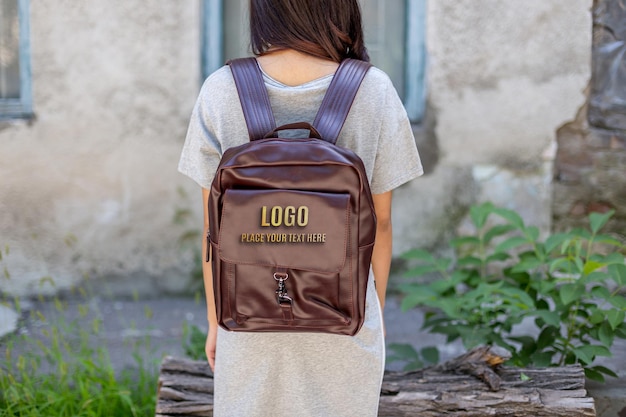bag mockup design template