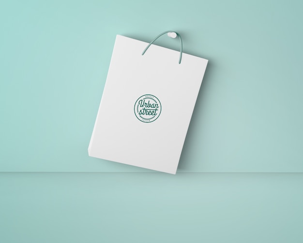 PSD bag mockup for merchandising