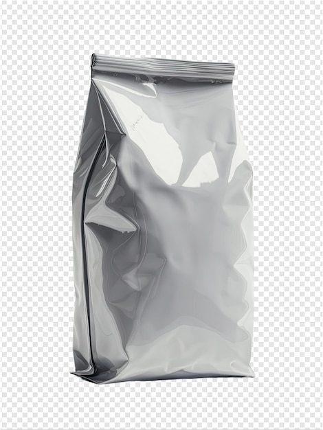 PSD bag of a product with a white label